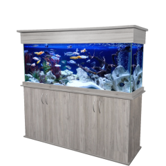 SeaBray Elite 60" x 18" x 24” Aquarium & Cabinet - Mekong