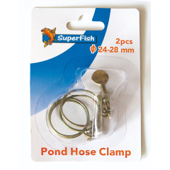 2 pack of hose clamps on card