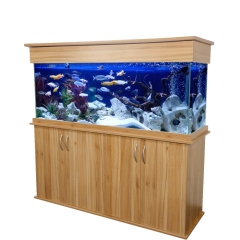 SeaBray Elite 60" x 18" x 24” Aquarium & Cabinet - Tiepolo