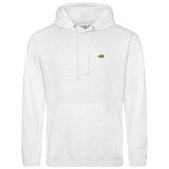 Clownfish Clothing Hooded Sweatshirt - Pearl White