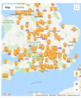 Maidenhead Aquatics stores map
